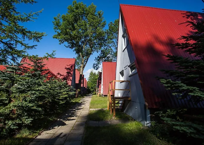 شاليه Nowa Siesta Camp Leba Nowecin