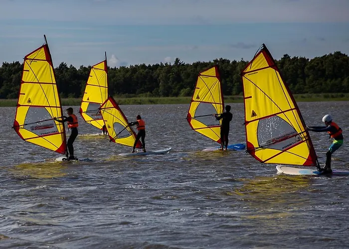 شاليه Nowa Siesta Camp Leba Nowecin