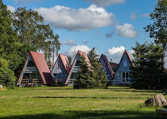 شاليه Nowa Siesta Camp Leba Nowecin