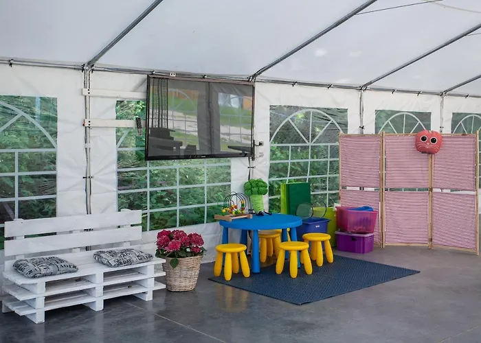 شاليه Nowa Siesta Camp Leba